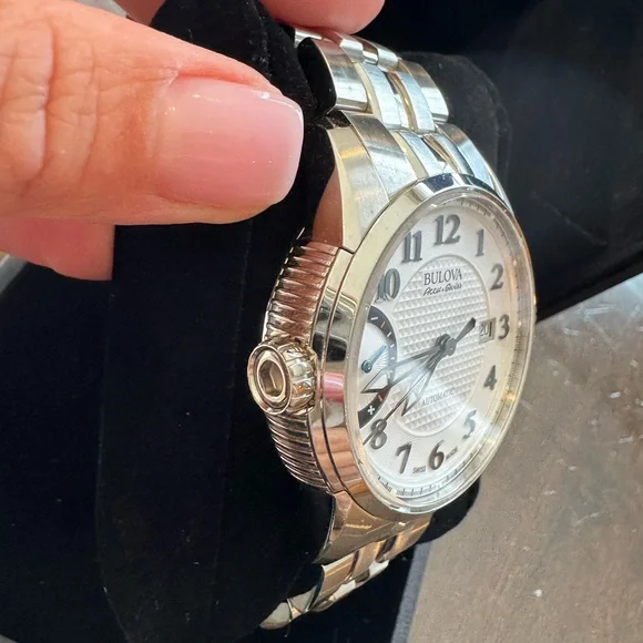 Bulova AccuSwiss Calibrator Automatic Men's Watch 63B172